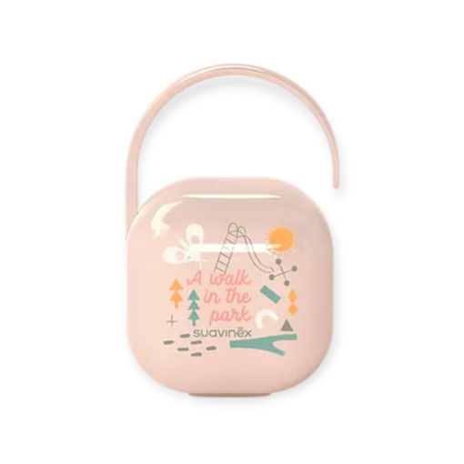 Picture of SUAVINEX SOOTHER HOLDER A WALK IN THE PARK PINK